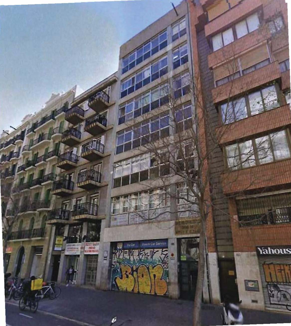 fachada exterior calle Provenza 102